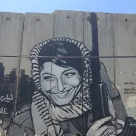 Layla Khaled in Bethlehem