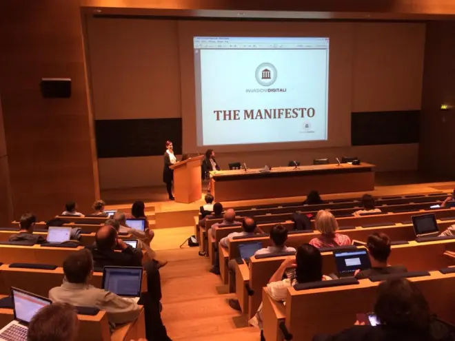 Elena Torresani during Eagle Conference in Paris